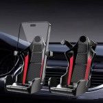 Racing Phone Holder for Cars Air Vent Phone Mount for Navigation Car Vent Phone Holder Compact Phone Stand for Suvs Cell Phone Mount for Cars