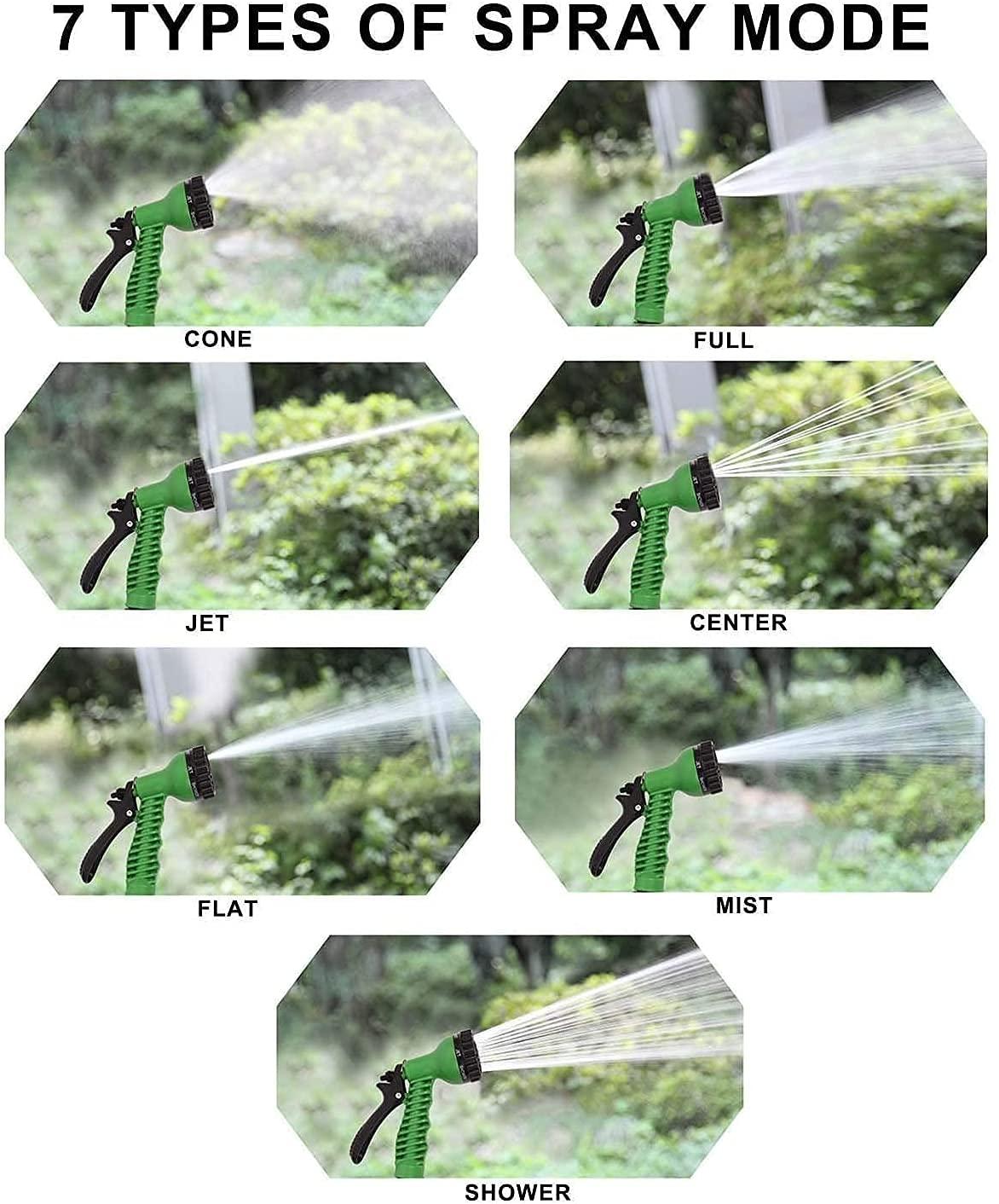 100ft Expandable Magic Garden Hose Pipe | Flexible Water Hose with Spray Nozzle for Car Wash & Gardening - SlyCart