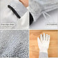 Heavy-Duty Wire Scrubber Dishwashing Mitts – Heat Resistant Steel Wire Cleaning Gloves for Pots, Pans, Grills, and Kitchen Tasks ( single )