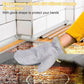 Heavy-Duty Wire Scrubber Dishwashing Mitts – Heat Resistant Steel Wire Cleaning Gloves for Pots, Pans, Grills, and Kitchen Tasks ( single ) - SlyCart