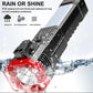 High Power LED Rechargeable Torch | Tactical Flashlight with Power Bank & Safety Hammer - SlyCart