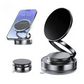 360° Folding Magnetic Phone Holder with Vacuum Suction | Strong Dashboard & Windshield Car Mount | Adjustable Mobile & Desk Stand