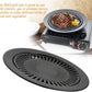 Non Stick Grill BBQ 32cm / BBQ Grill Frying Pan Non-Stick Korean Traditional Cast Iron Grill Pan - SlyCart