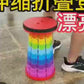 Portable Telescoping Stool, Folding Stool Lightweight & Sturdy, Retractable Telescopic Stool For Gardening, Camping, Travel, Fishing, Hiking And Bbq(Multi Color)