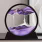 3D Moving Sand Art Lamp With Stand | Sand Lamp For Room & Home Decoration | Sandscapes Frame For Table