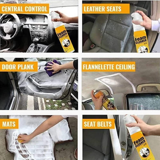 Sogo Multi-Purpose Foam Cleaner 650ml | Car Seat, Carpet, Leather & Fabric Upholstery Cleaner - SlyCart